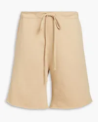 Nili Lotan Austin French cotton-terry shorts - Neutral Neutral