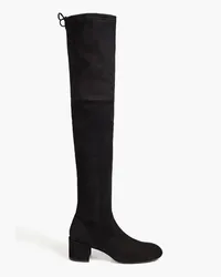 Stuart Weitzman Odene 50 suede over-the-knee boots - Black Black