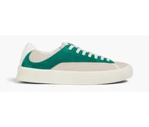 Rodina suede and woven sneakers - Green