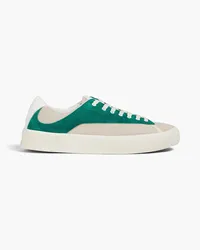 by FAR Rodina suede and woven sneakers - Green Green