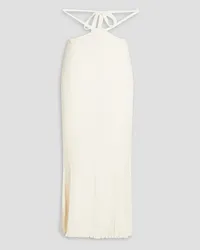 Savannah Morrow Delilah crinkled cotton maxi skirt - White White