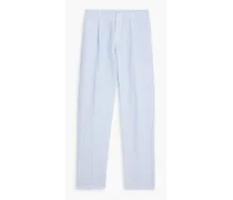 Linen pants - Blue