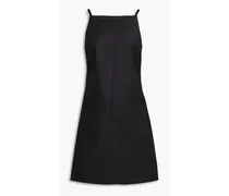 Woven mini dress - Black