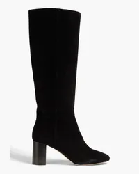 Claudie Pierlot Suede knee boots - Black Black