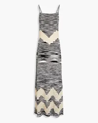 Missoni Crochet-knit maxi dress - Black Black