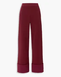 Altuzarra Jordan stretch-knit wide-leg pants - Purple Purple