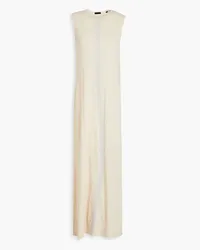 ATM Printed slub cotton-jersey maxi dress - Neutral Neutral