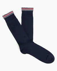 Thom Browne Cotton-blend jersey socks - Blue Blue