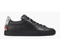Missoni Leather sneakers - Black Black