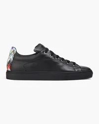 Missoni Leather sneakers - Black Black