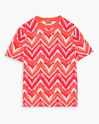 Missoni Printed cotton-jersey T-shirt - Pink Pink