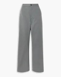 Jil Sander Cotton-twill straight-leg pants - Gray Gray