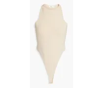 Pierce cutout ponte bodysuit - Neutral