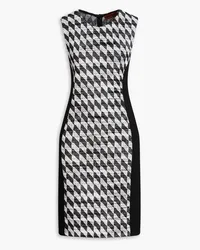 Missoni Jersey-paneled cotton-blend dress - Black Black