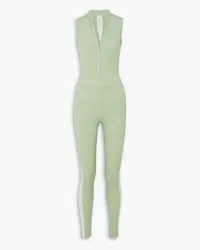 VAARA Dean Thermal striped stretch ski suit - Green Green