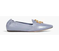 Eleanor leather loafers - Blue