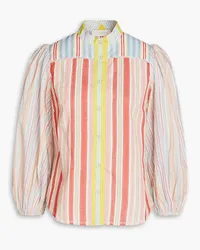 Zimmermann Striped cotton shirt - Pink Pink