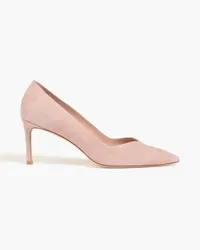 Stuart Weitzman Anny 70 suede pumps - Pink Pink