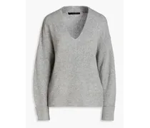 Solange mélange cashmere sweater - Gray