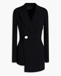 Proenza Schouler Wrap-effect crepe blazer - Black Black