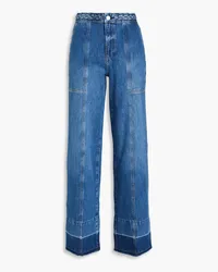 Frame Denim High-rise wide-leg jeans - Blue Blue