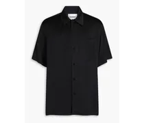 Satin shirt - Black