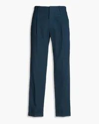 Slowear Incotex pleated cotton pants - Blue Blue