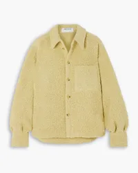 GAUCHERE Alpaca-blend bouclé jacket - Yellow Yellow