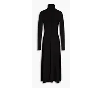 Julie jersey midi dress - Black