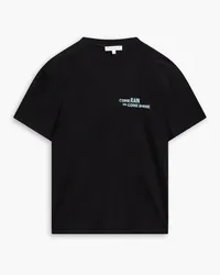 J.W.Anderson Printed cotton-jersey T-shirt - Black Black