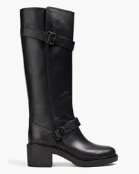 Gianvito Rossi Leather knee boots - Black Black