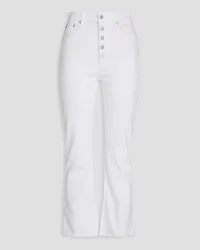 Rag & Bone Casey high-rise kick-flare jeans - White White