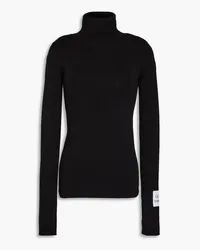 Moschino Cotton turtleneck sweater - Black Black