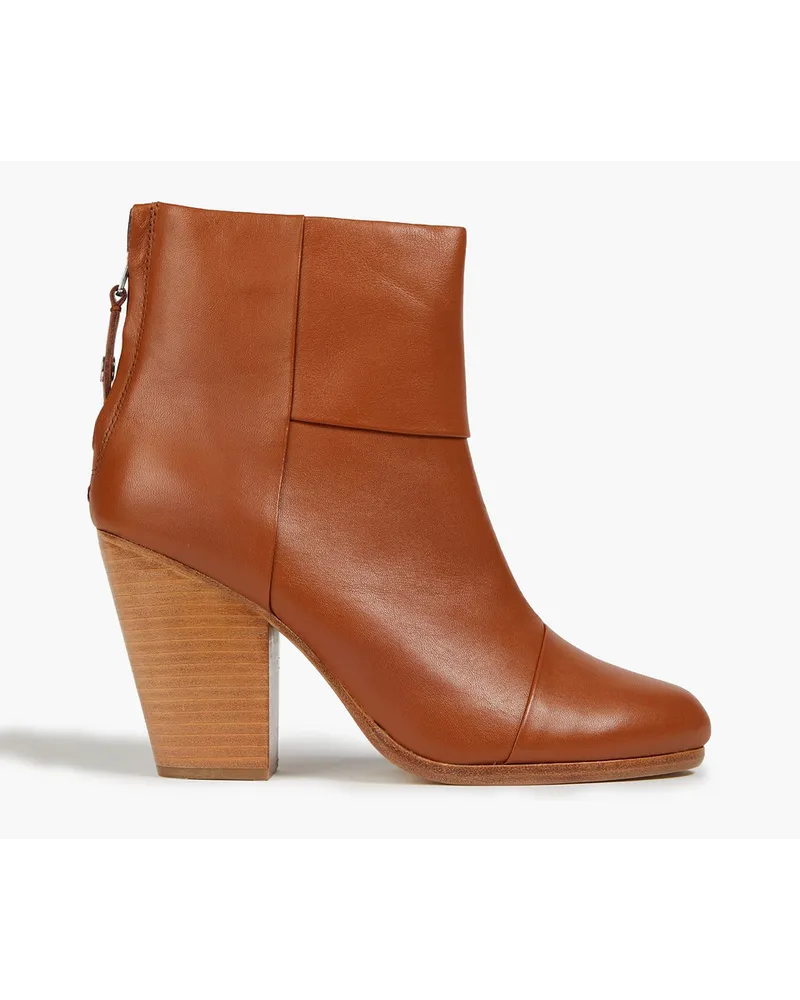 Rag & Bone Newbury leather ankle boots - Brown Brown