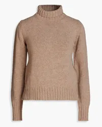 &Daughter Audrey mélange wool turtleneck sweater - Neutral Neutral