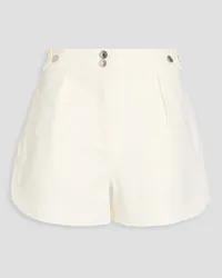 Derek Lam Cotton-blend gabardine shorts - White White