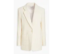 Carmelo cotton-tweed blazer - White