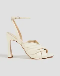 Sam Edelman Lavendar twisted leather sandals - White White