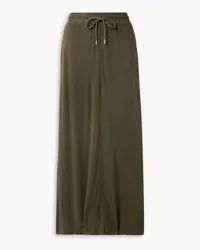 ATM Modal-jersey maxi skirt - Green Green