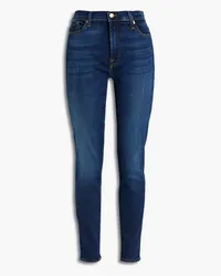 7 for all mankind Mid-rise skinny jeans - Blue Blue