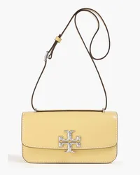 Tory Burch Eleanor leather shoulder bag - Yellow Yellow