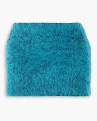 ARG Brushed stretch-knit mini skirt - Blue Blue