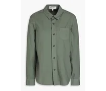 Bobby cotton-poplin shirt - Green