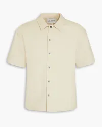 Frame Denim Cotton-piqué shirt - Neutral Neutral