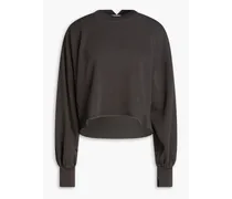 French Pima cotton-terry sweatshirt - Gray