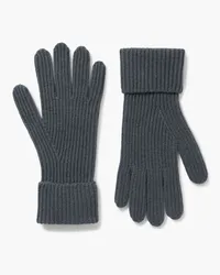 arch4 Julian ribbed cashmere gloves - Gray Gray