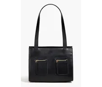 Panda small leather shoulder bag - Black