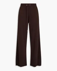 Frame Denim French cotton-terry track pants - Brown Brown