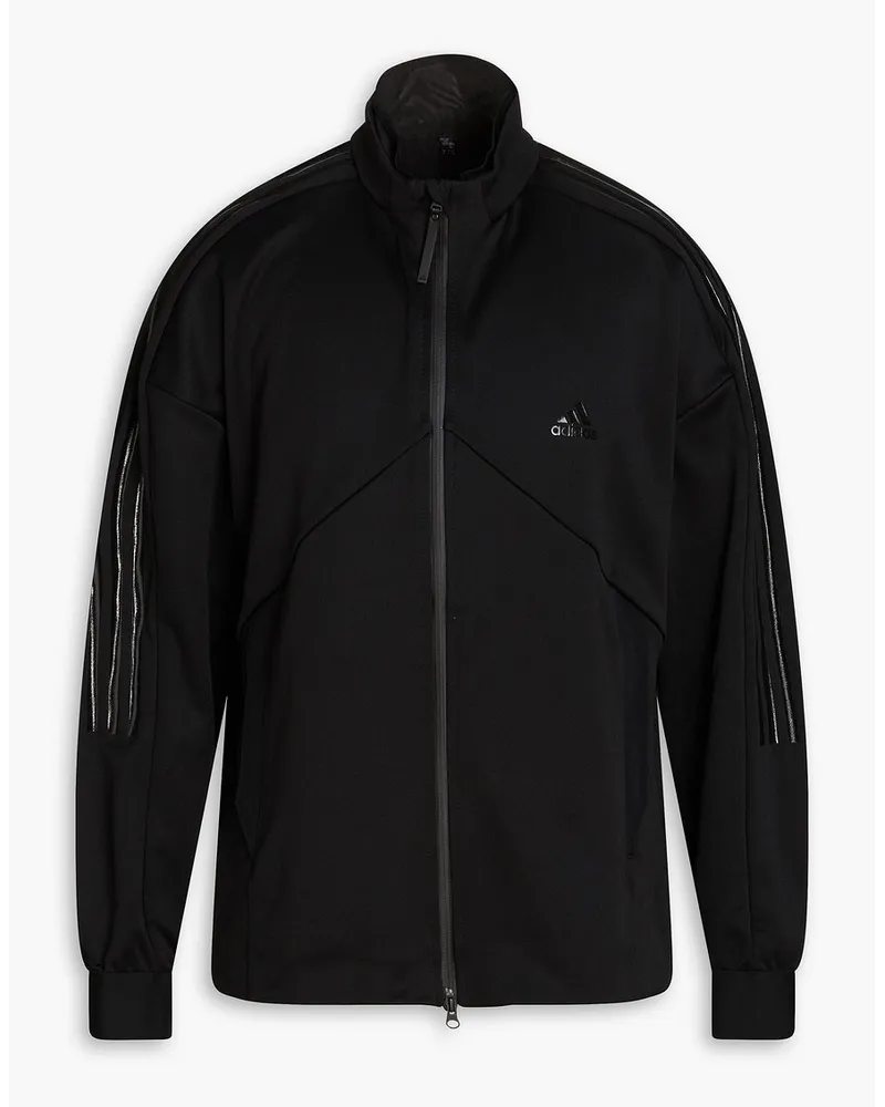 adidas Printed jersey track jacket - Black Black