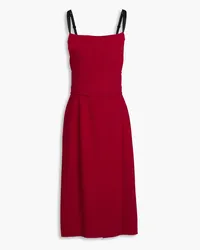 Dolce & Gabbana Crepe midi dress - Burgundy Burgundy